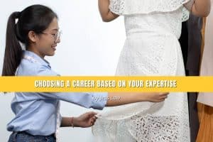 Choosing a career based on your expertise but not your personal interest.