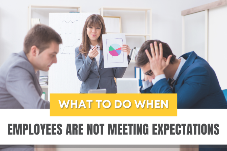 employees not meeting expectation